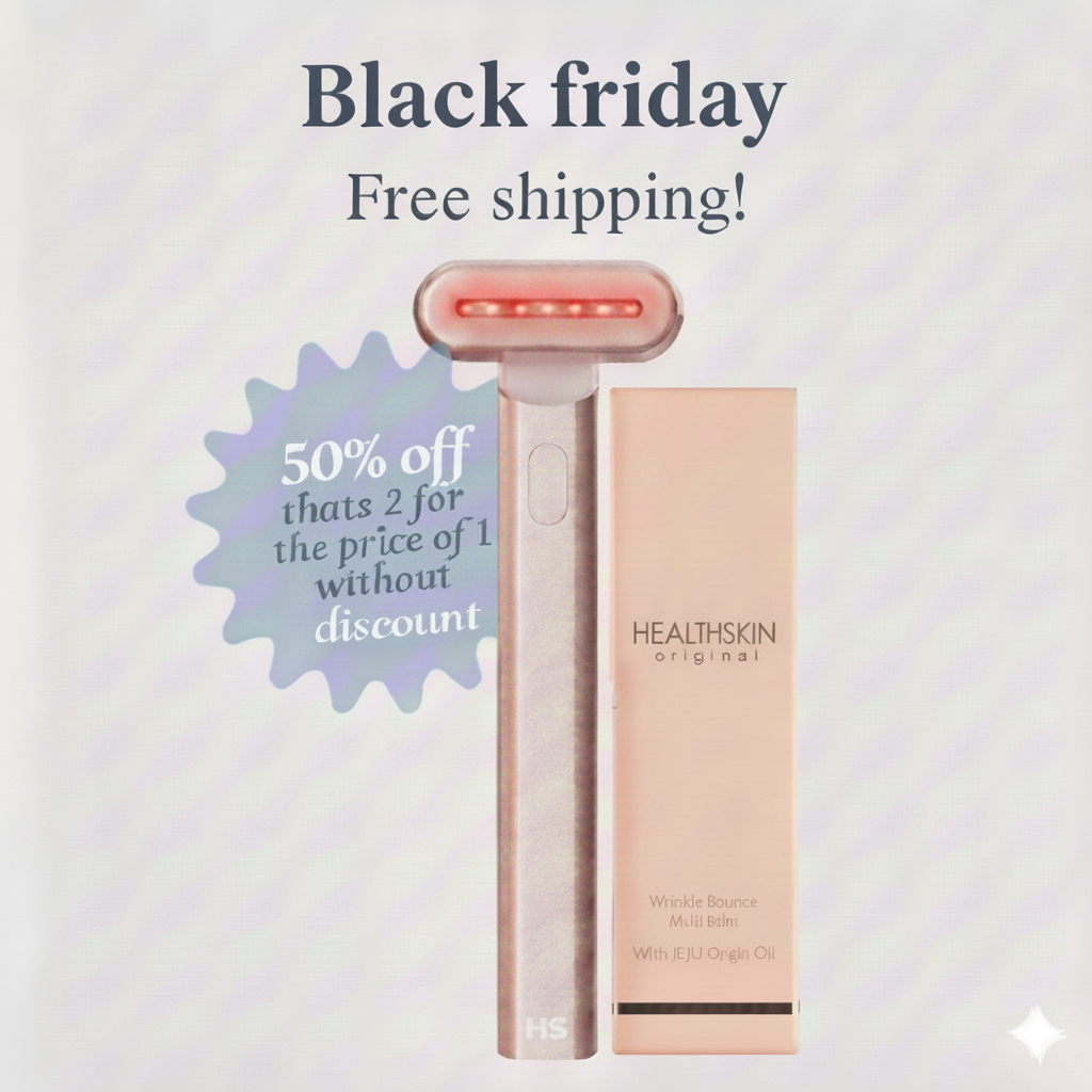 4-in-1 Red Light Therapy Wand + Free Moisturizing included!